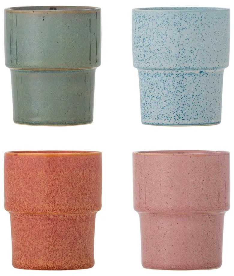 Kőedény eszpresszó csésze szett 4 db-os 150 ml Ewan – Bloomingville