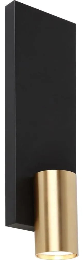 Fali spotlámpa GENESIS 1xGU10/8W/230V fekete