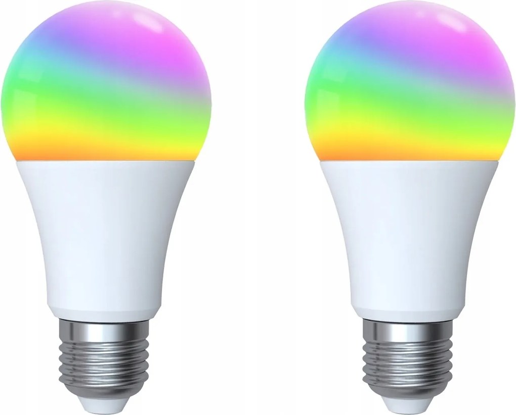 Led izzó Rgb E27 Tuya ZigBee Smart 9W 2db
