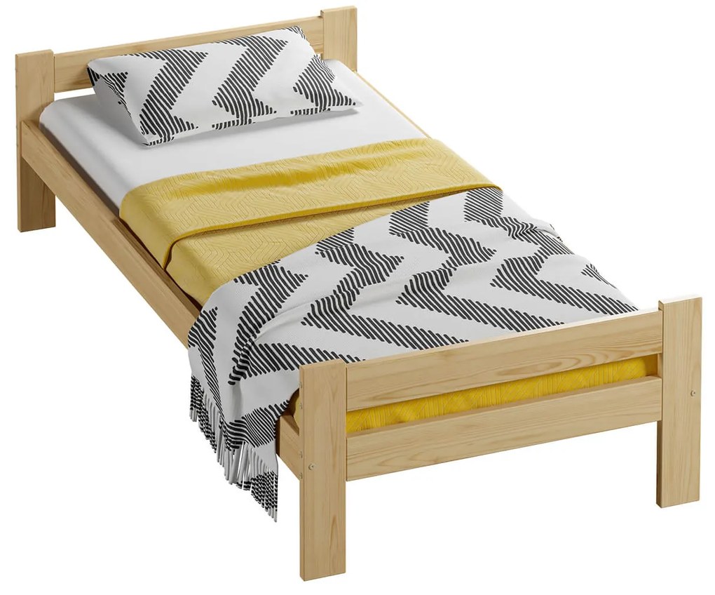 Fa ágy 90x200 Fumi VitBed fenyő