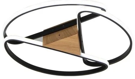 LED állítható mennyezeti lámpa LED/75W/230V 3000-6500K barna/fekete + DO