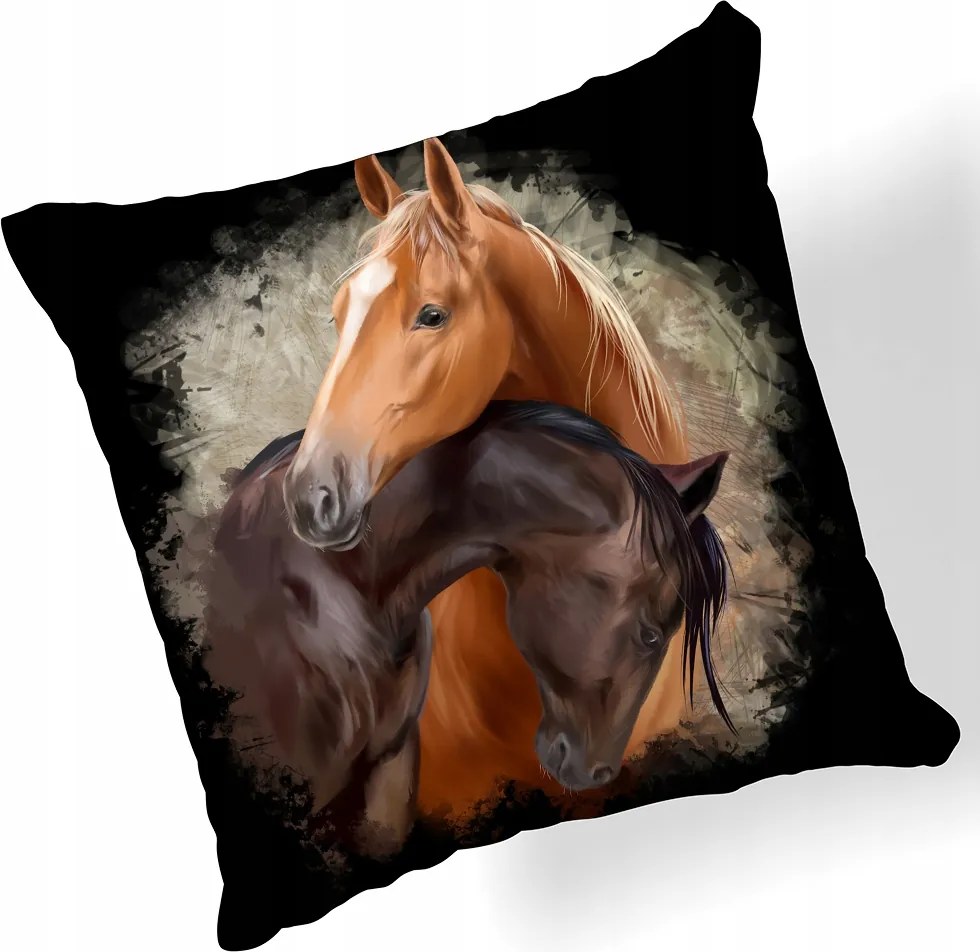 Ajándék díszpárnák lovak ló kis alvópárna