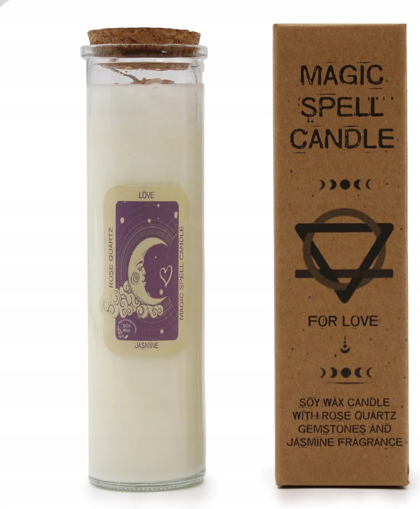 Nagy, illatos szójaviasz gyertya, üvegpohárban, jázmin illattal ajándéknak is kiváló