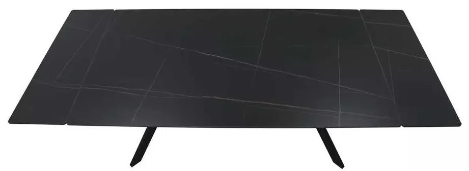 Lumiere étkezőasztal 180 x 90 cm, fekete