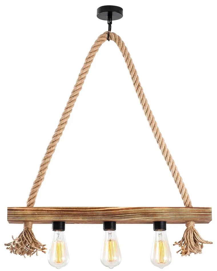 Natúr színű függőlámpa Erebos – Opviq lights