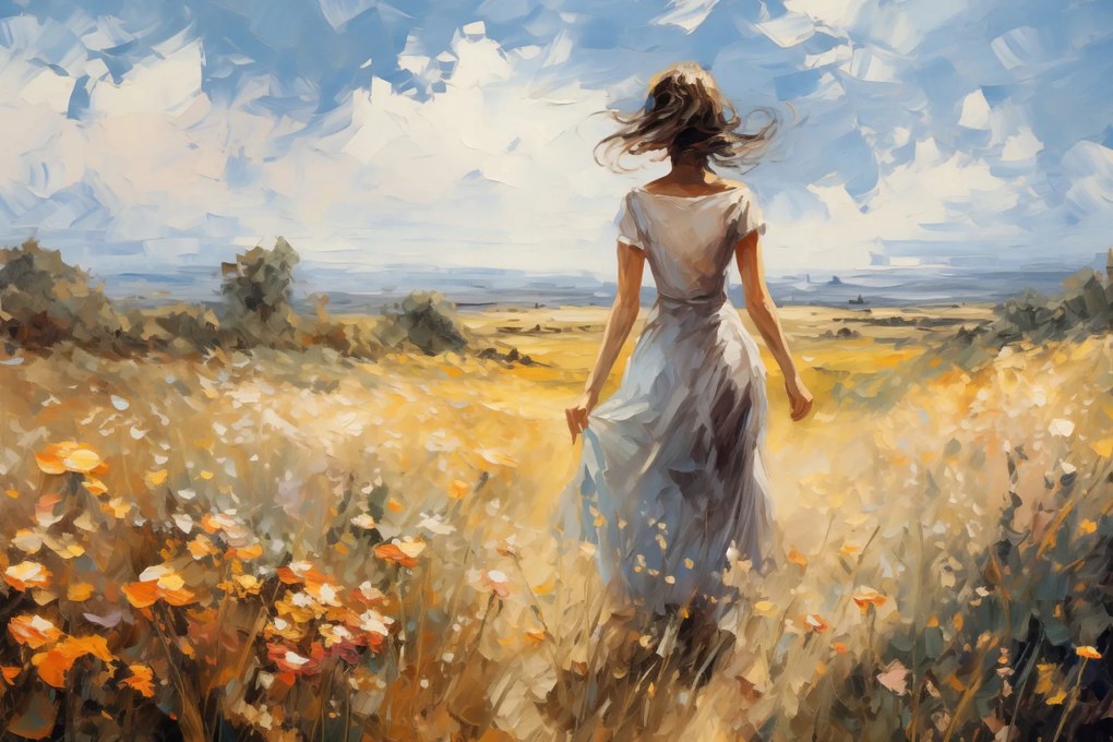 Poszter 45x30cm Nyári szél