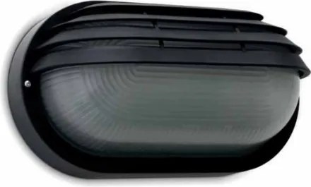 NOVOLUX 107H-G05X1A-02 FAR Modern Kültéri Fali Lámpa Fekete E27 IP44