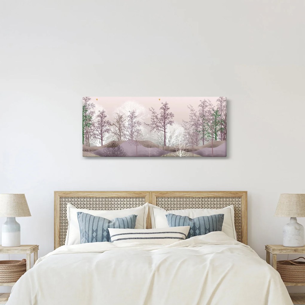 Az erdő képe (120x50 cm)