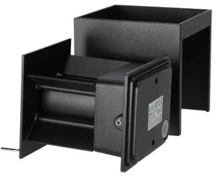 LED Kültéri fali lámpa QUERK 2xLED/3W/230V 3000K IP54 fekete