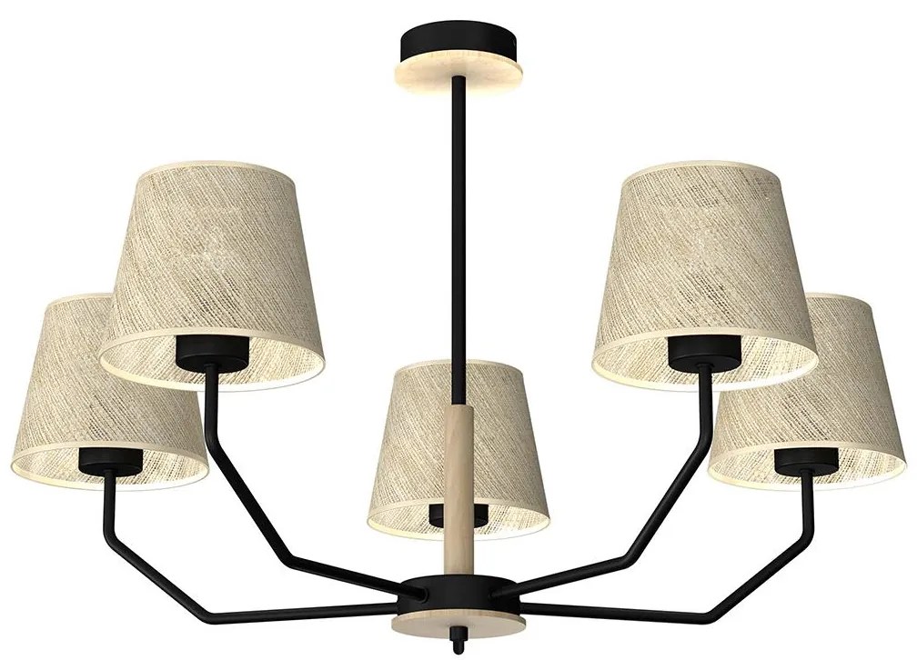 Csillár ETNA 5xE27/60W/230V