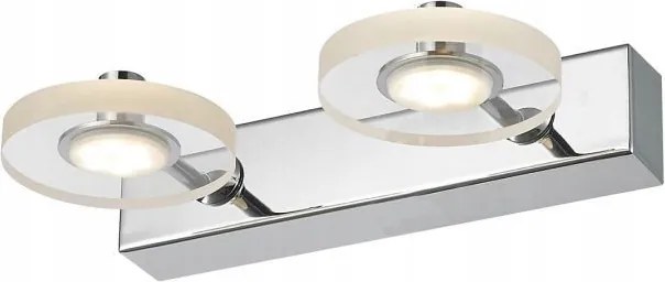 Harmony dupla fürdőszobai fali lámpa, króm