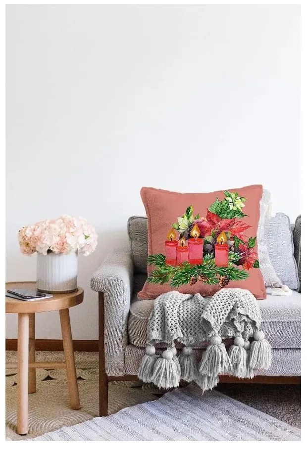 Párnahuzat karácsonyi mintával 43x43 cm – Mila Home