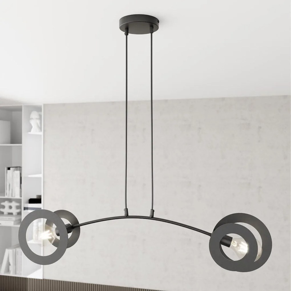 Emibig modern függeszték euforia fekete emi1413/2