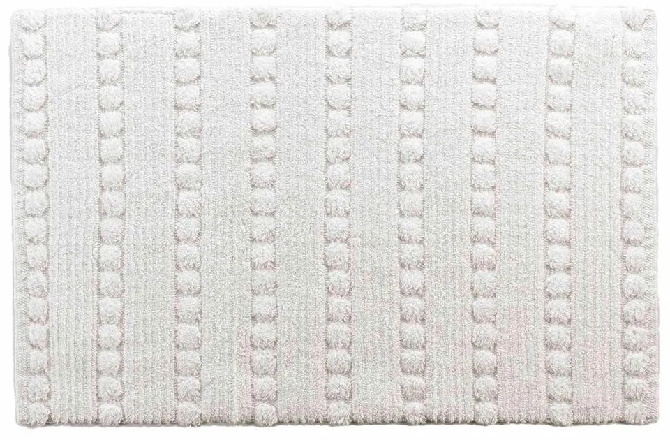 Fehér fürdőszobai kilépő 50x80 cm Cleonis – douceur d'intérieur