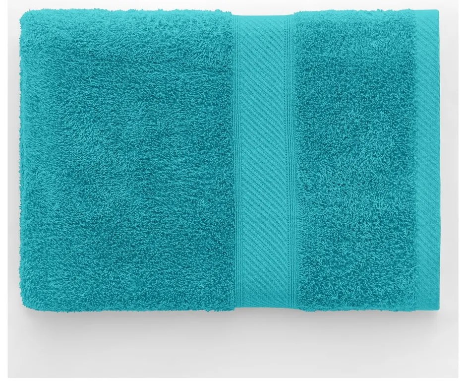 Kék-türkiz frottír bambuszkeverék fürdőlepedő 70x140 cm Bamby – DecoKing