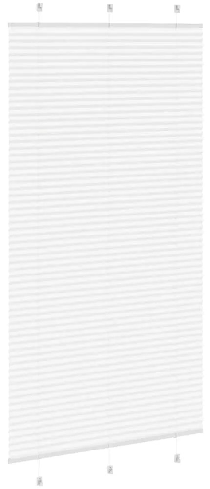 pliszírozott redőny Fehér 105x200cm szövetszélesség 104,4cm