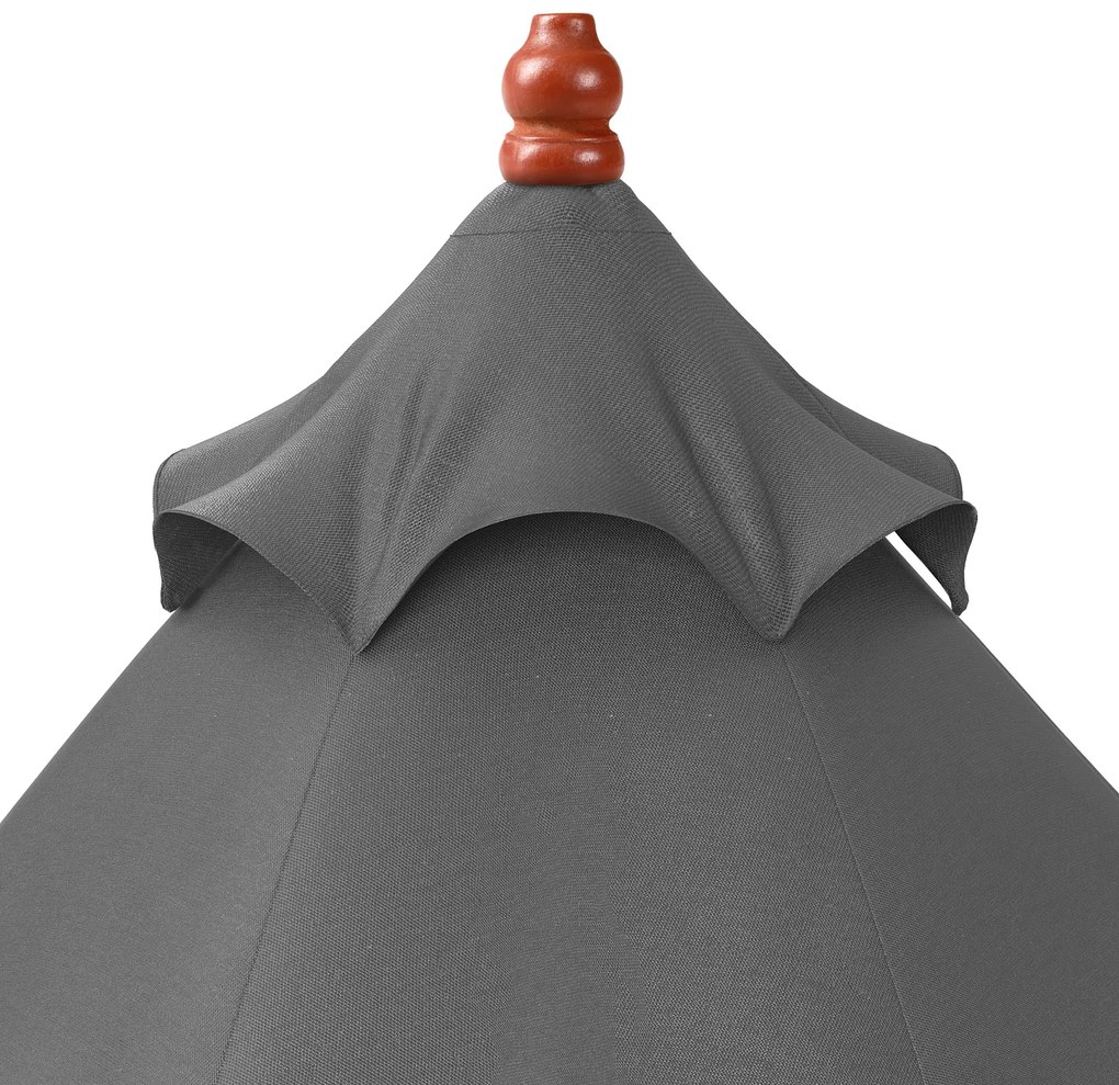 Kingsleeve® Kerti napernyő Ø 330 cm - antracit