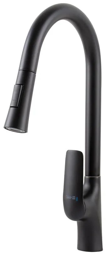 Ibiza || Black kihúzható konyhai csaptelep