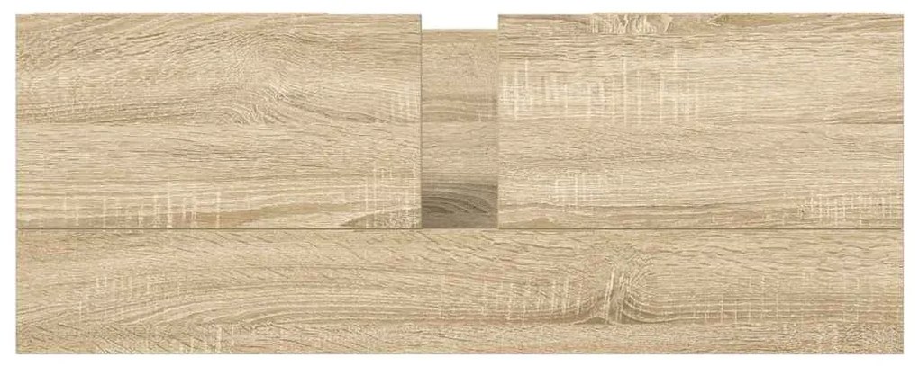 sonoma tölgy mosdószekrény fiókokkal 90x34,5x60 cm