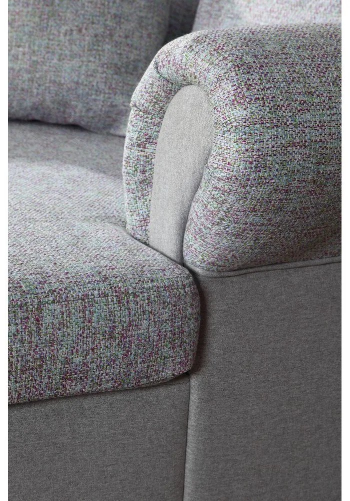 Szürke fotel Lord – Ropez