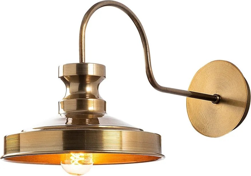 Aranyszínű fali lámpa ø 22 cm Kiruna – Opviq lights
