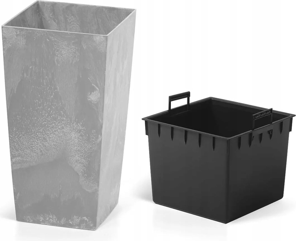 Magas virágcserép betét, Beton Urbi DURS200B