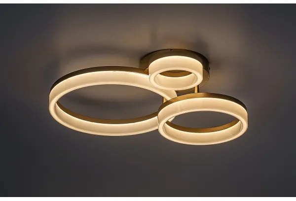 Rabalux 71383 - LED Mennyezeti lámpa AMILIA LED/24W/230V 3000/4000/6500K arany