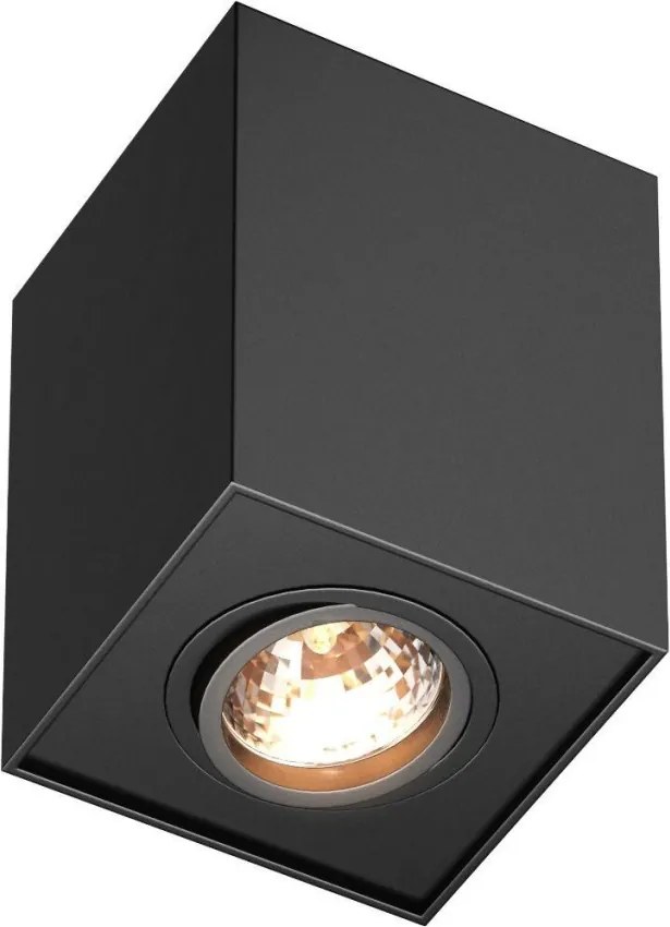 ZUMA LINE 89200-BK-N QUADRO Kocka Mennyezeti Lámpa Fekete GU10 IP20