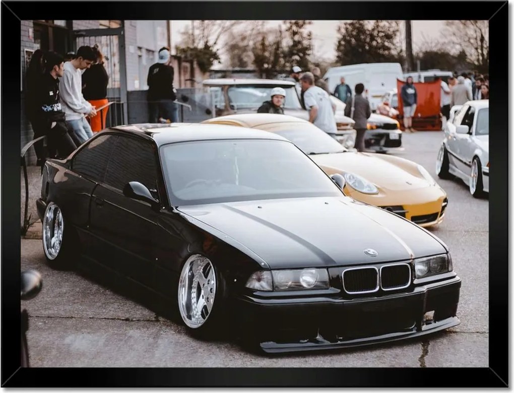 Poszterek keretben 40x30 Bmw Beemka Autó
