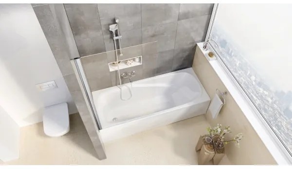 Ravak CP11000000 - VANDA fürdőkád 160x70 cm akril/fényes fehér