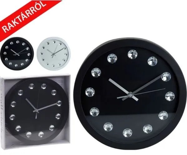Glam fali óra több színben 30cm