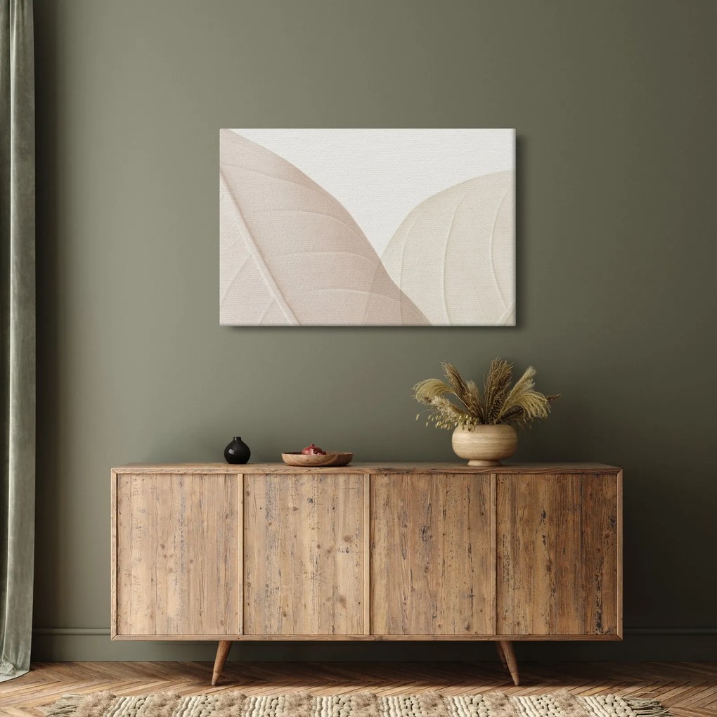 Kép - Texturált levelek (90x60 cm)