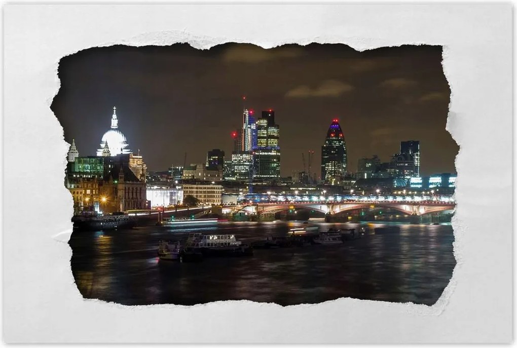 Poszterek 120x80 London éjszaka