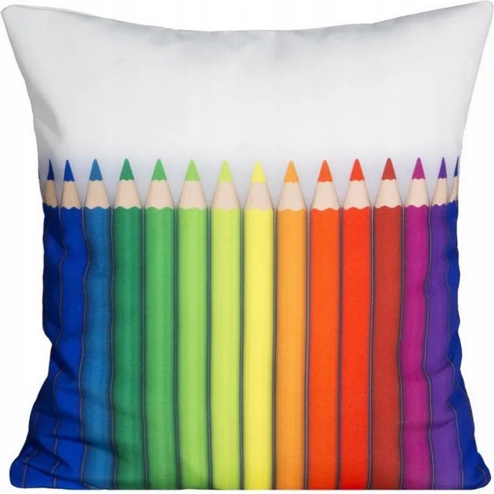 Gyerek Párnahuzat Dekoratív 40x40 Jancsi Alvópárna PENCIL/01