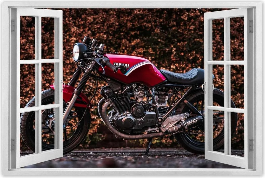 Poszterek 120x80 Cseresznye motorkerékpár Motor