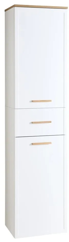 Fehér fürdőszoba szekrény 184x45 cm Quickset 383 – Pelipal
