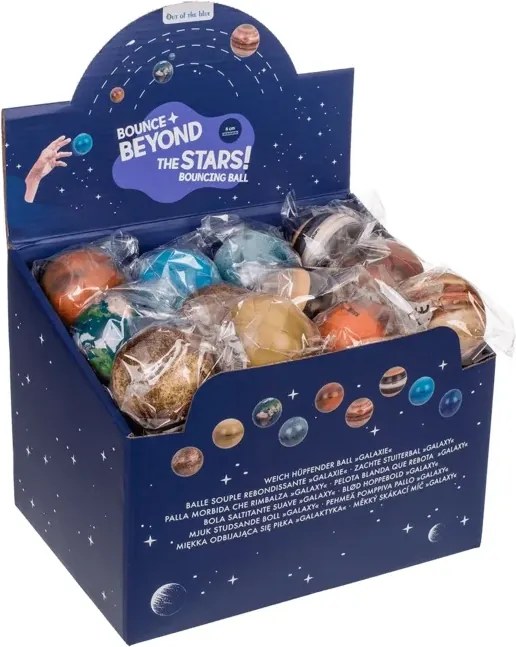 OUT OF THE BLUE KG Pattogó labda - bolygók - 6 cm - különböző típusok