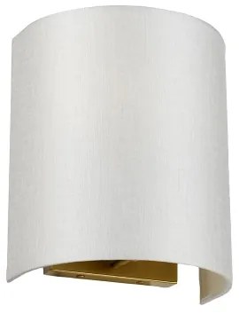 Elstead DL-COOPER-S-IV-AB - COOPER fali lámpa 1xE27/60W/230V arany