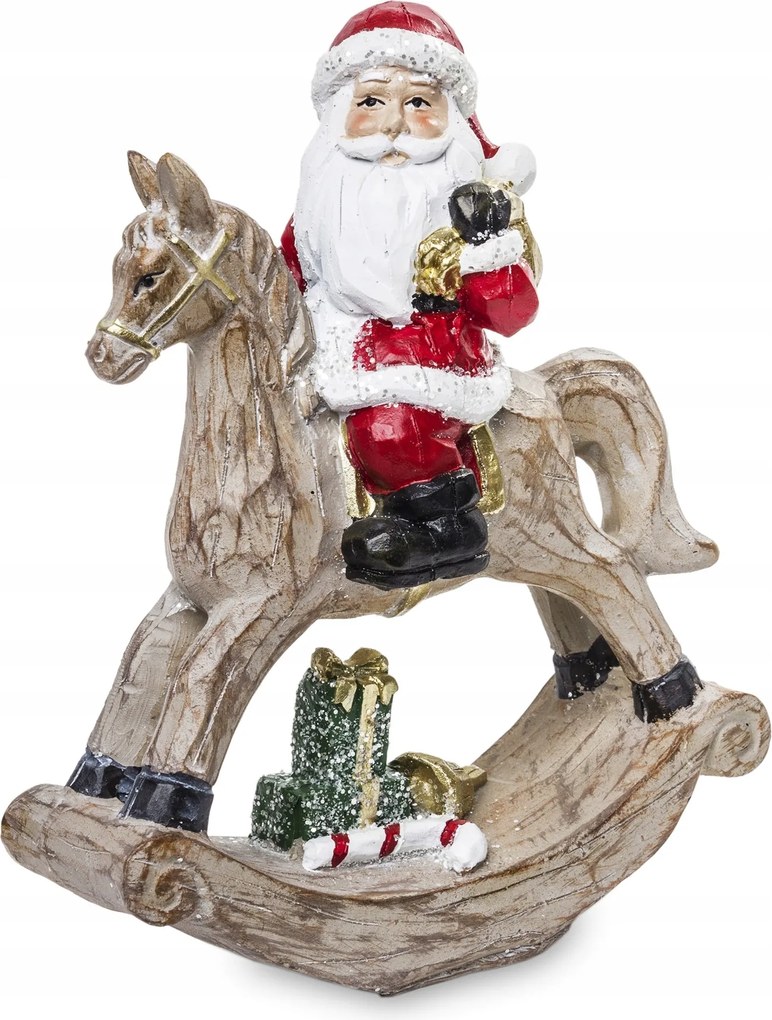 Karácsonyi Hintaló Figura Mikulás