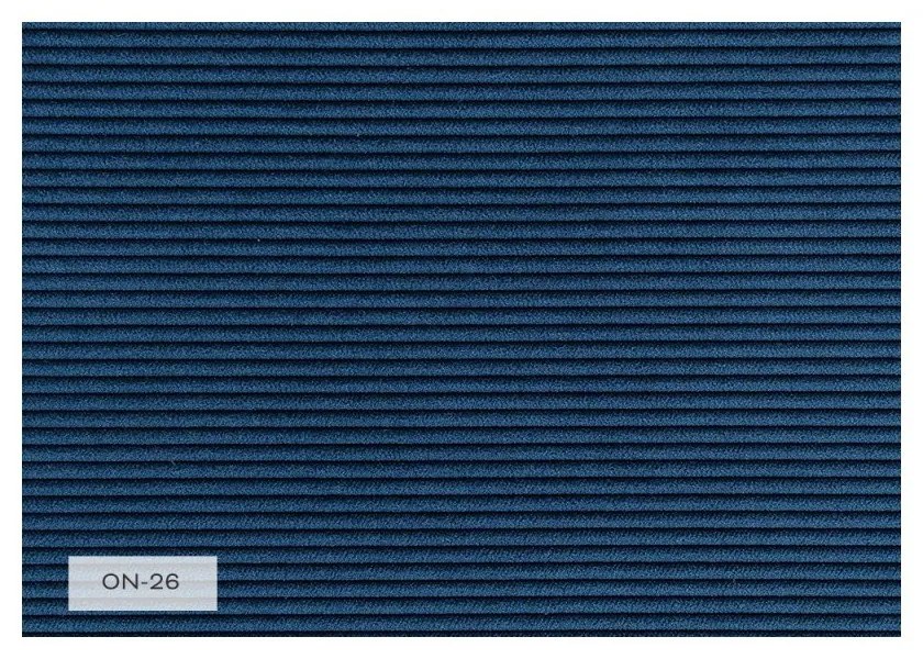 Sötétkék kordbársony fotel Lofty Lilly – Miuform