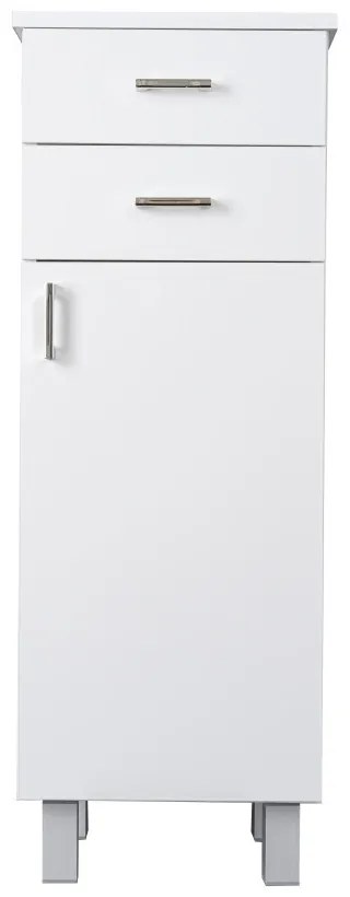 Viva STYLE Fürdőszoba ÁLLÓSZEKRÉNY 100 POLCOS -2 fiók - BALOS - 35 x 33 x 100 cm