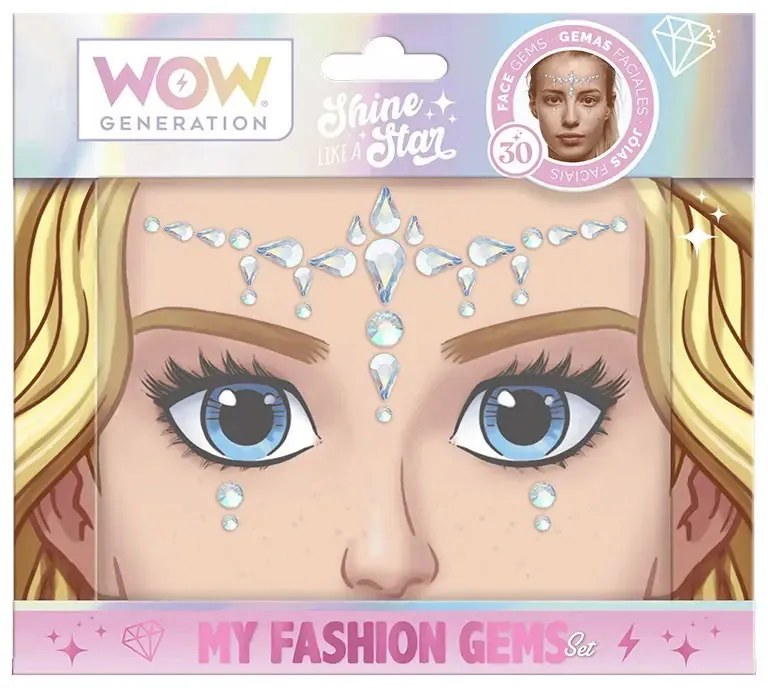 WOW Generation Emma arcmatrica öntapadós strasszokkal