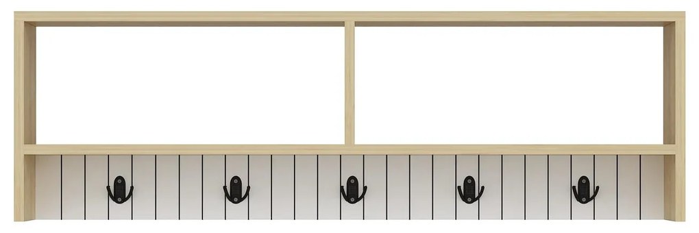 Akasztós panel Vabite 3 (fehér + zafír tölgy) . 1095752