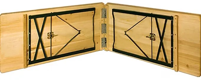 Casaria® Sörkészlet 220 cm - összecsukható
