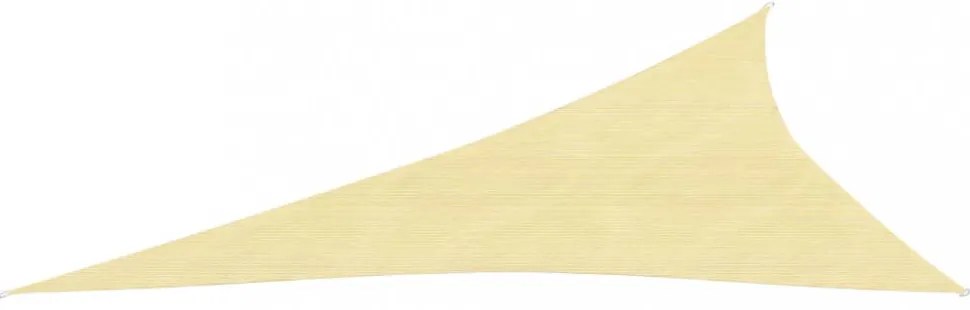bézs HDPE napvitorla 160 g/m² 3 x 4 x 5 m