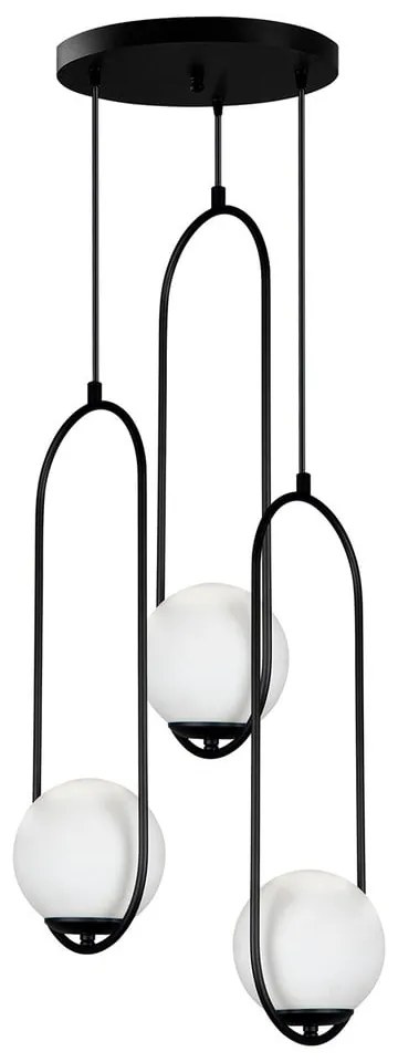 Arch fekete függőlámpa, magasság 146 cm - Squid Lighting