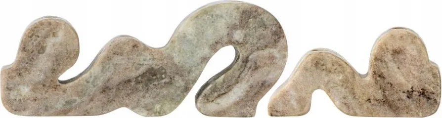 Bloomingville Liabella Márvány gyertyatartó 2 El. Szürke