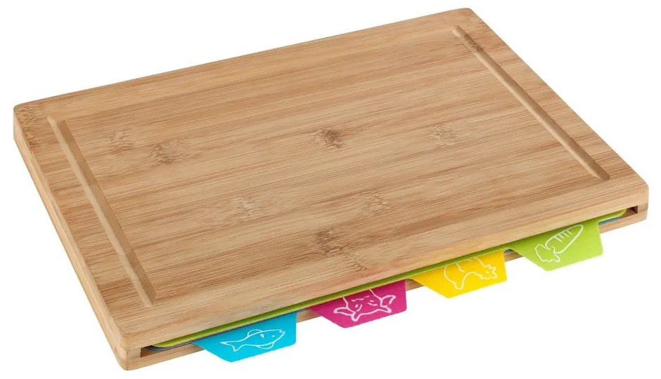 Bambusz vágódeszka 22,5x32,5 cm Bella – Wenko