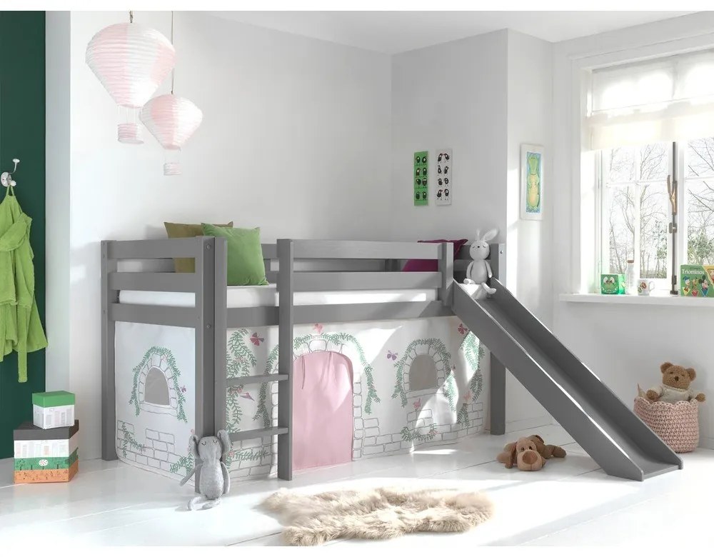 Gyerek függöny ágyhoz 3 db-os 195x75 cm Birdy – Vipack