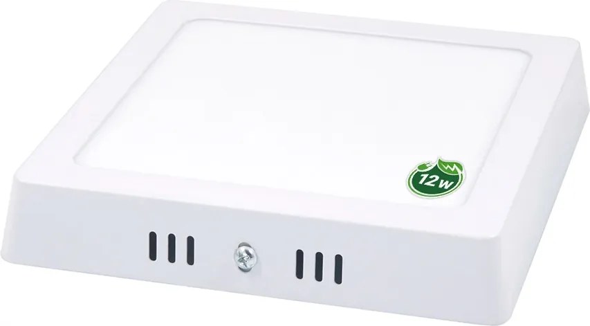 Panel mennyezeti Led plafon Falra Szerelhető Négyzet 12W 1060lm Fehér Meleg Emc CCD